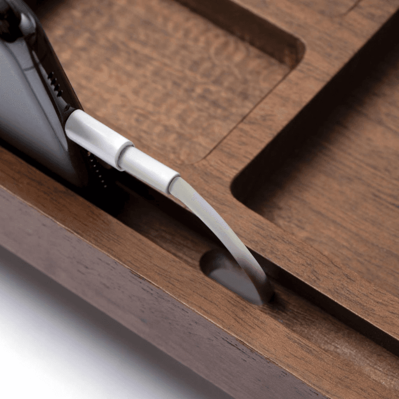 Coolora Walnut Desk Organizer