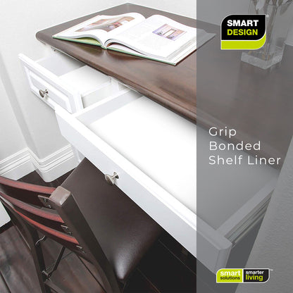 Bonded Grip Shelf Liner - 12 Inch x 10 Feet - Non-Adhesive