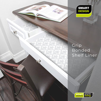 Bonded Grip Shelf Liner - 12 Inch x 10 Feet - Non-Adhesive